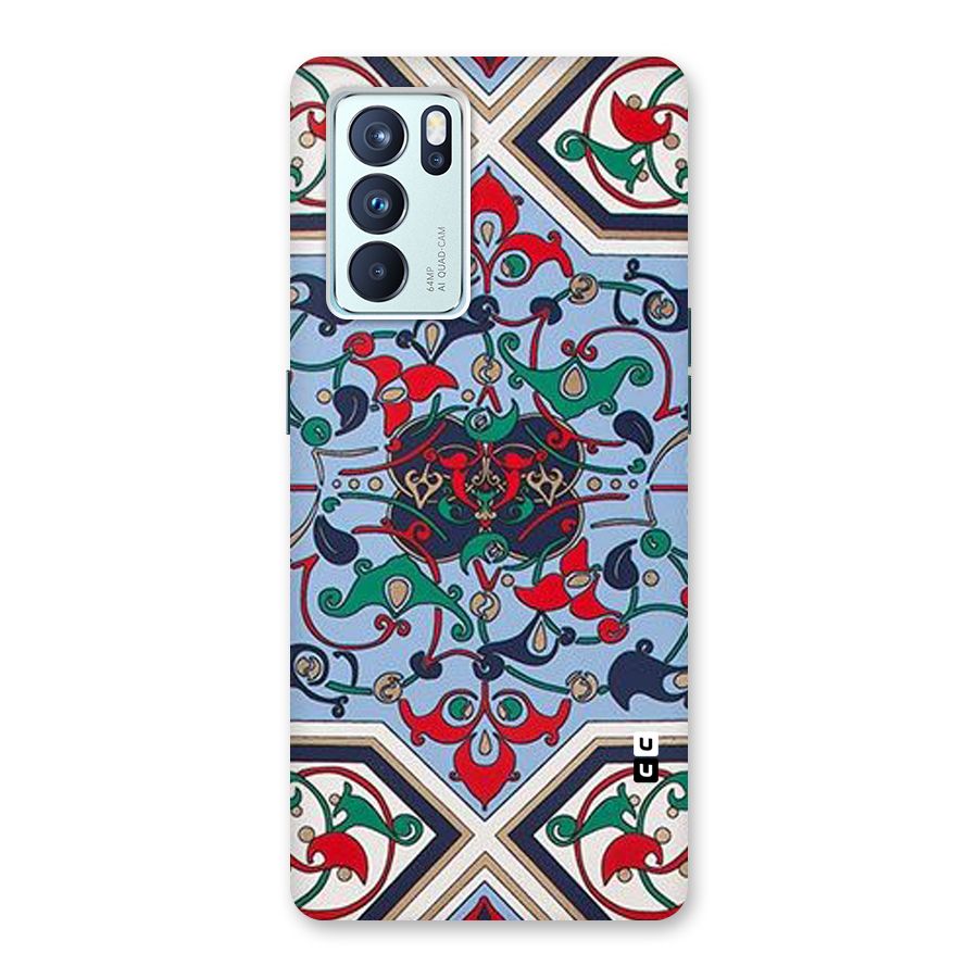 Multi Block Pattern Back Case for Oppo Reno6 Pro 5G