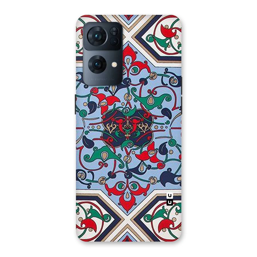 Multi Block Pattern Back Case for Oppo Reno7 Pro 5G