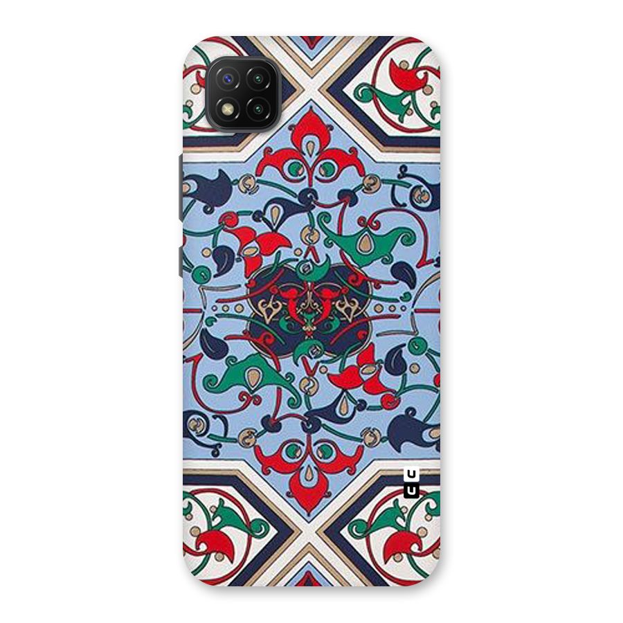 Multi Block Pattern Back Case for Poco C3