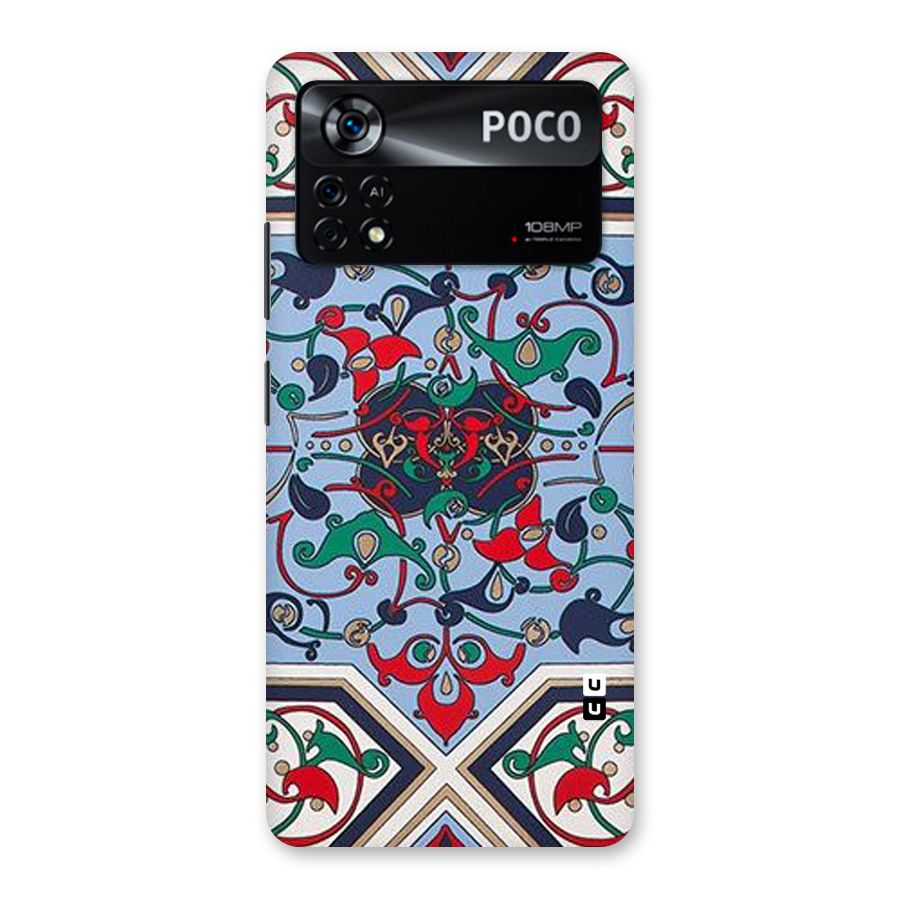 Multi Block Pattern Back Case for Poco X4 Pro 5G