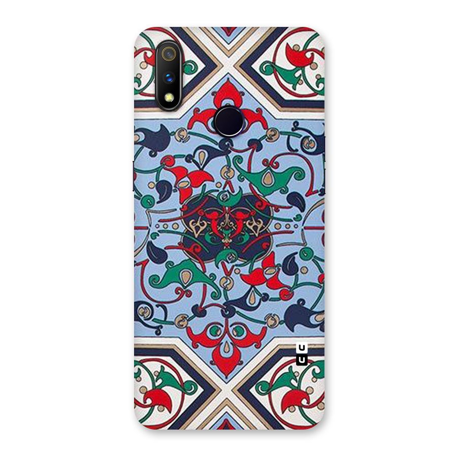 Multi Block Pattern Back Case for Realme 3 Pro