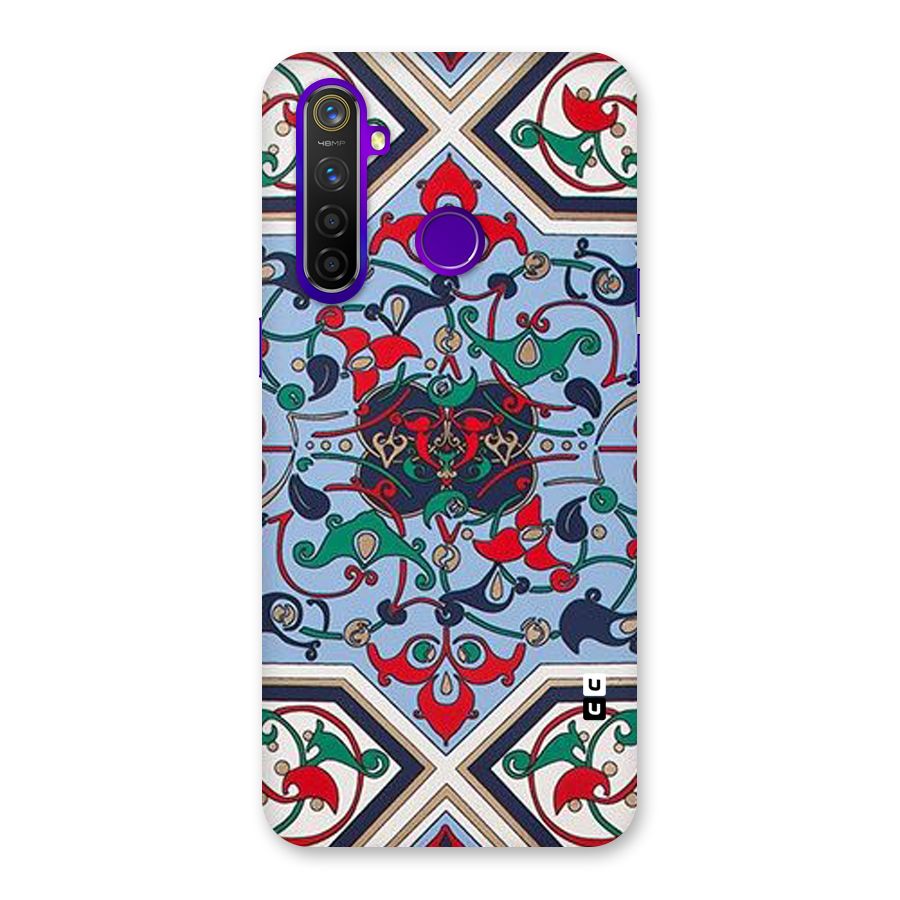 Multi Block Pattern Back Case for Realme 5 Pro