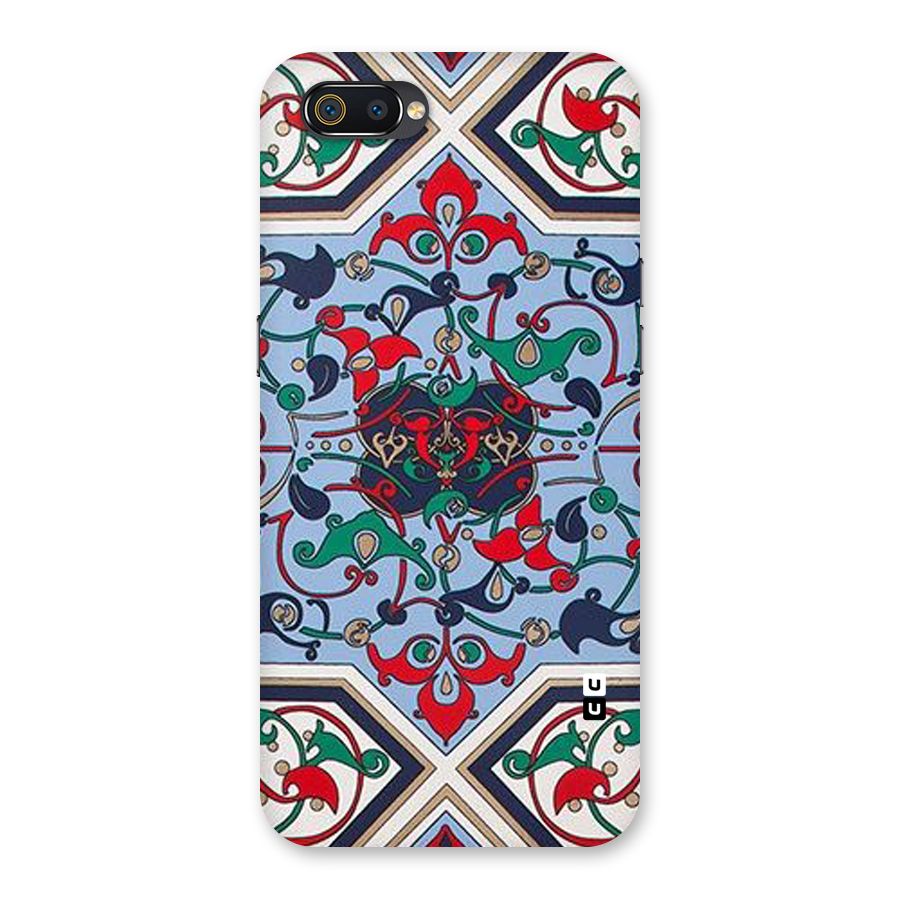 Multi Block Pattern Back Case for Realme C2