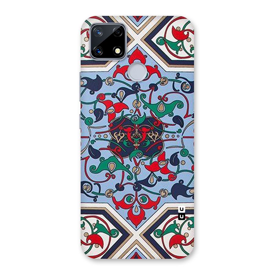 Multi Block Pattern Back Case for Realme Narzo 20