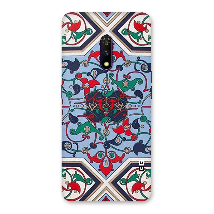 Multi Block Pattern Back Case for Realme X