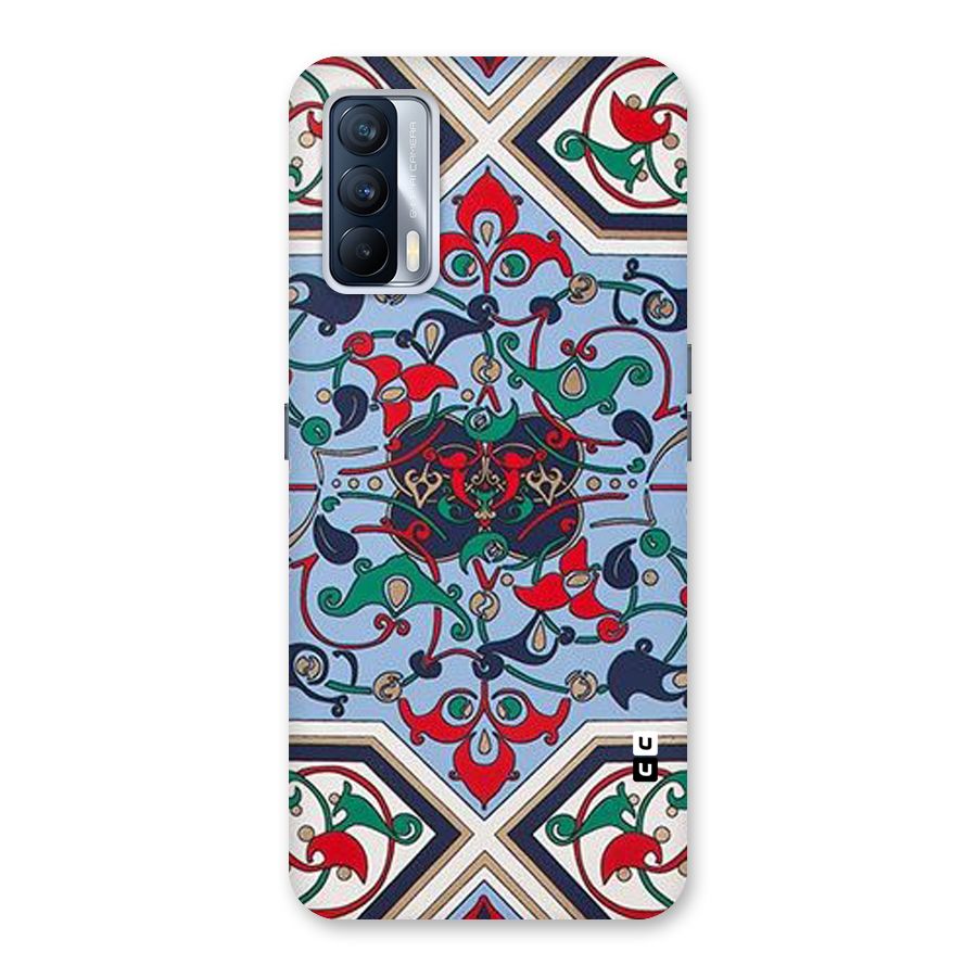Multi Block Pattern Back Case for Realme X7