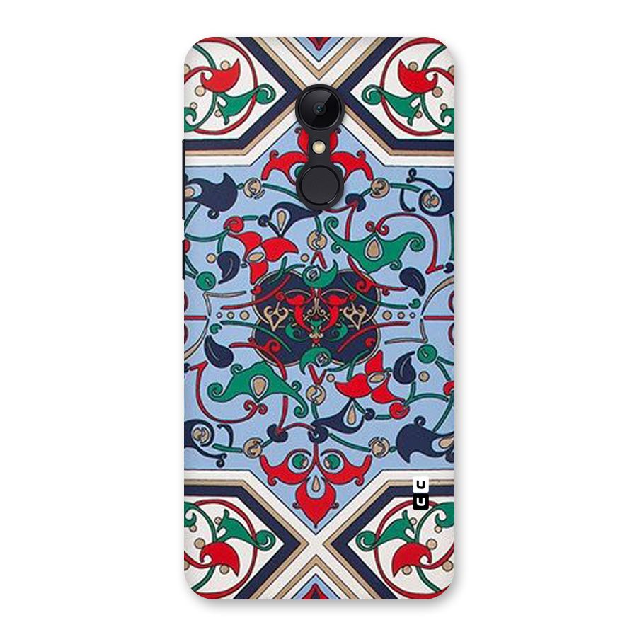 Multi Block Pattern Back Case for Redmi 5