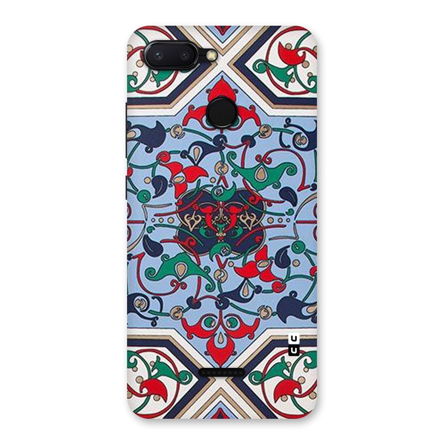 Multi Block Pattern Back Case for Redmi 6