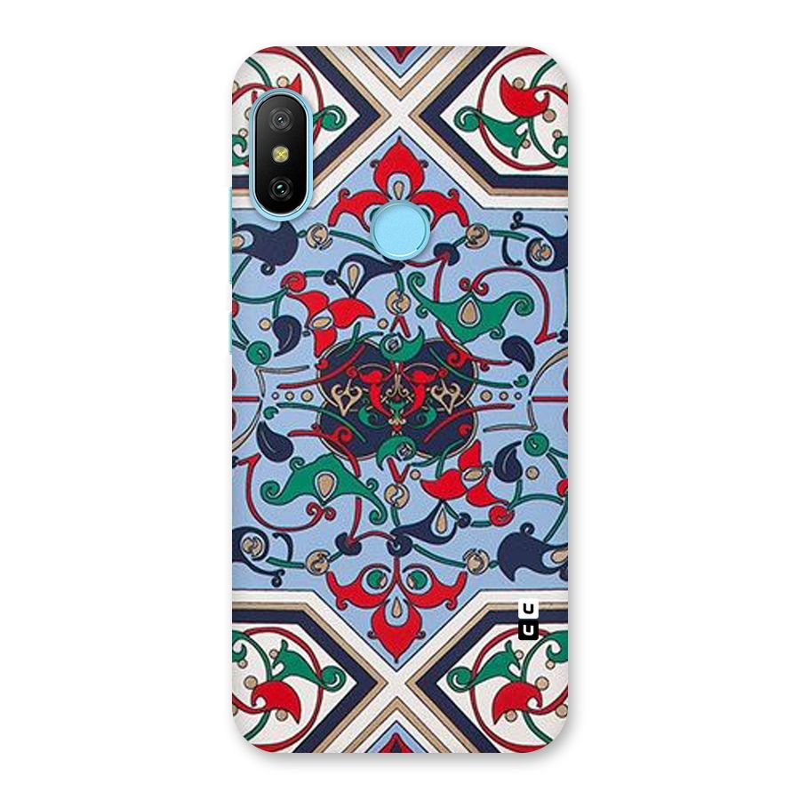 Multi Block Pattern Back Case for Redmi 6 Pro