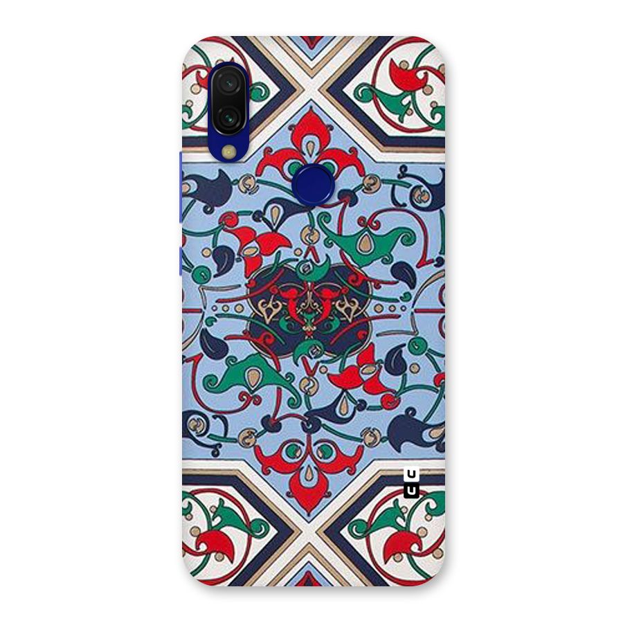 Multi Block Pattern Back Case for Redmi 7