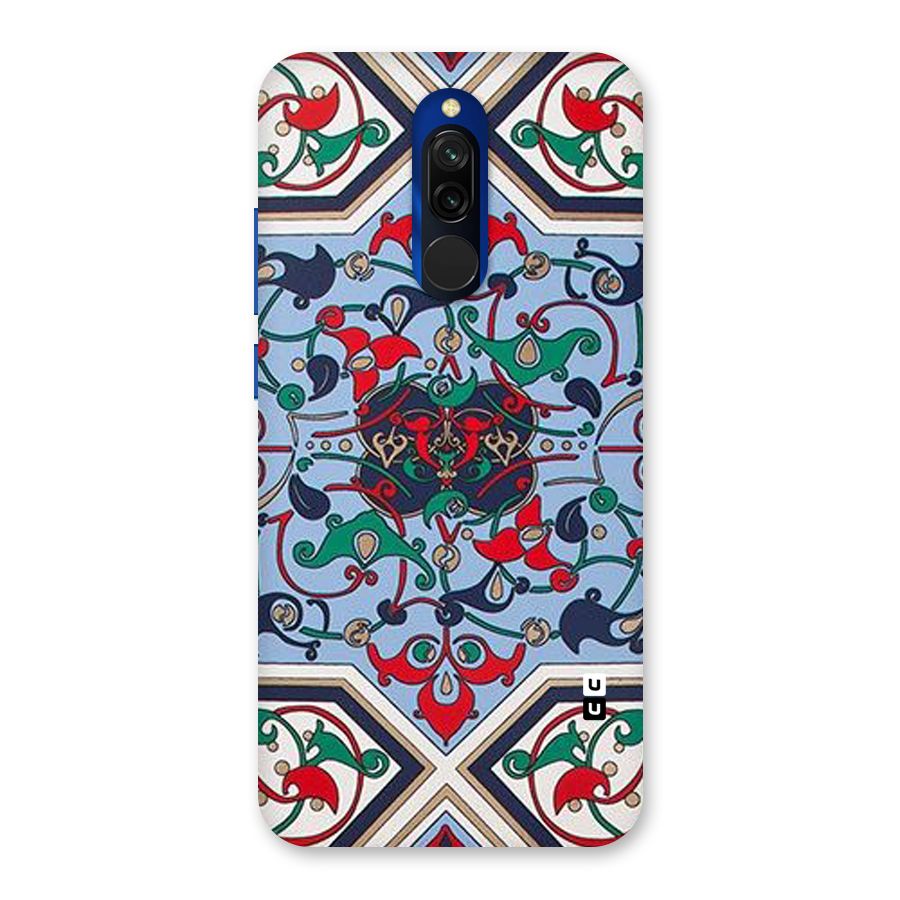 Multi Block Pattern Back Case for Redmi 8