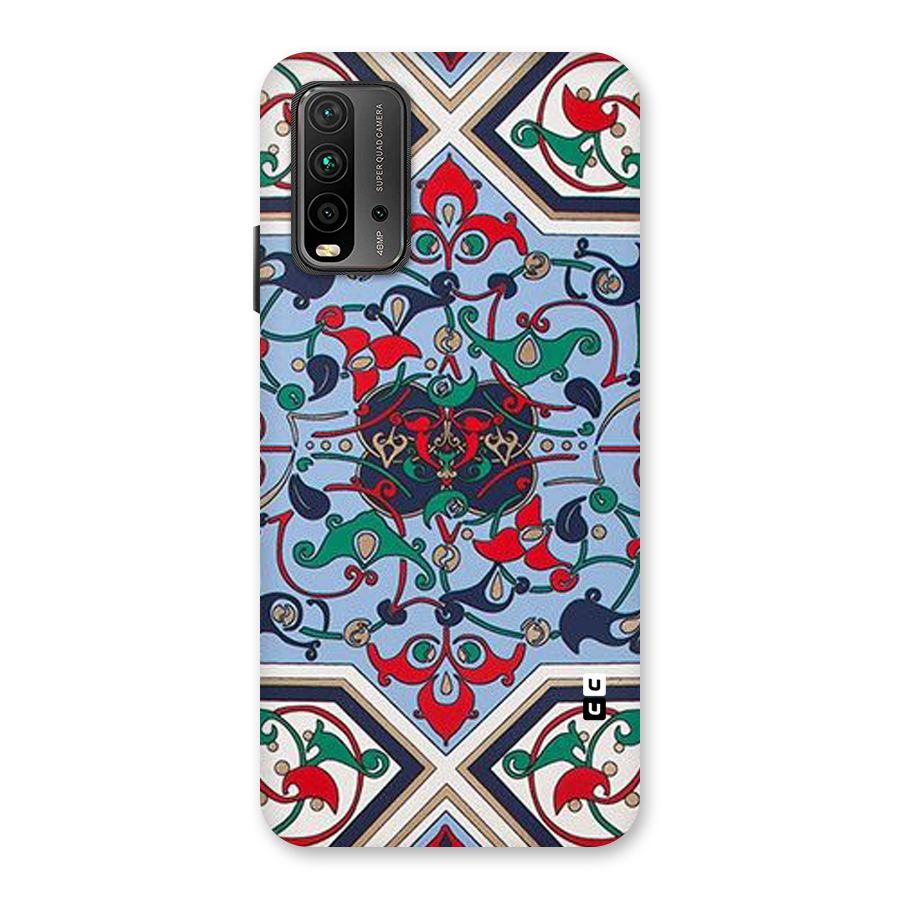 Multi Block Pattern Back Case for Redmi 9 Power