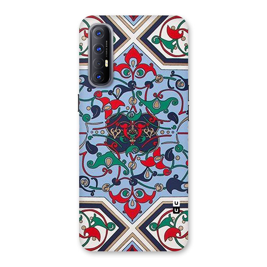 Multi Block Pattern Back Case for Reno3 Pro