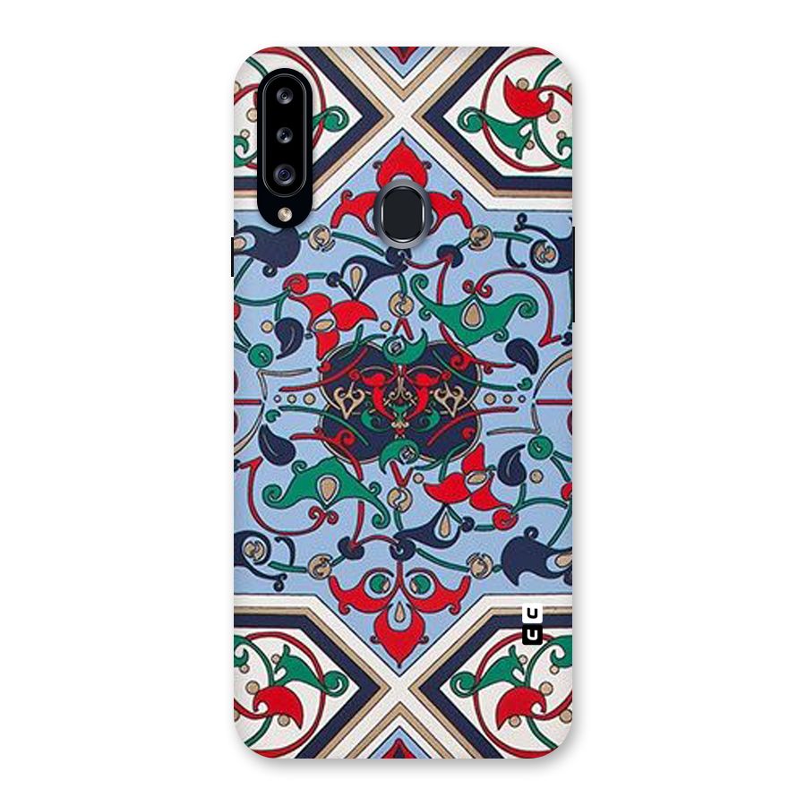 Multi Block Pattern Back Case for Samsung Galaxy A20s