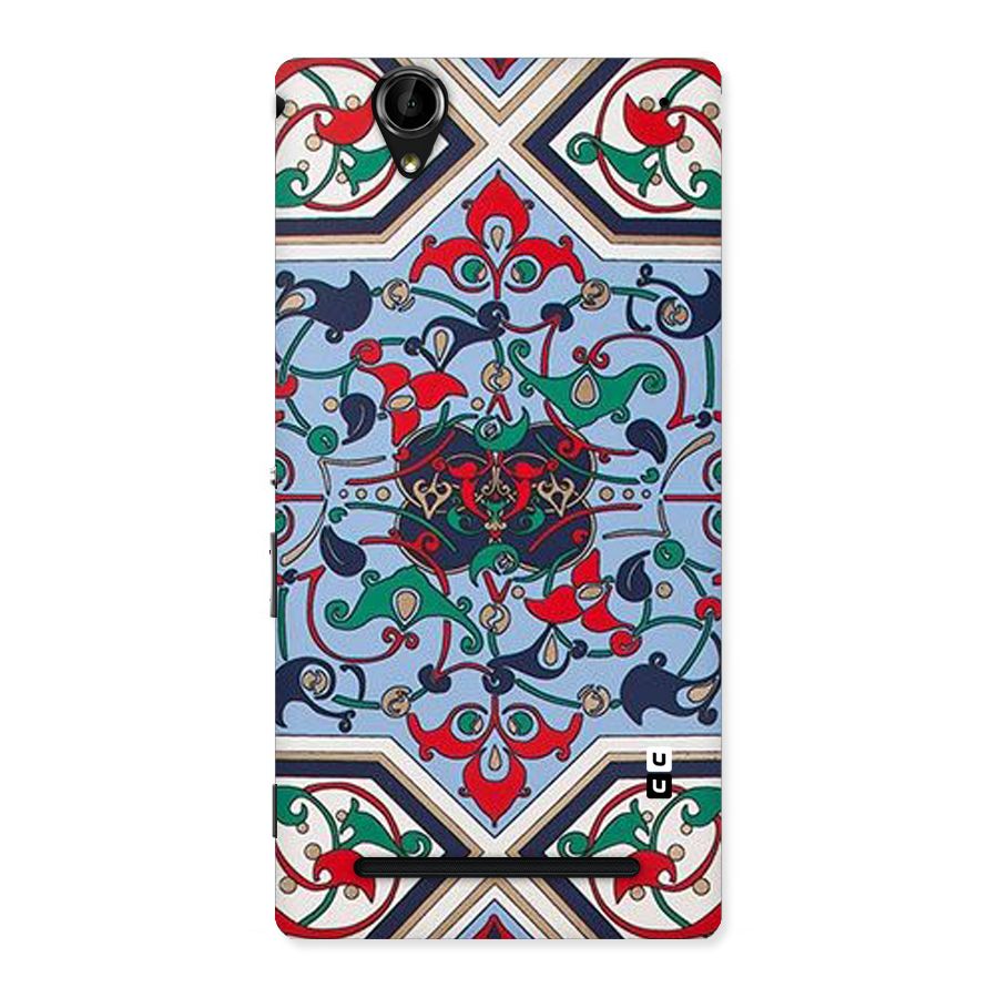 Multi Block Pattern Back Case for Sony Xperia T2