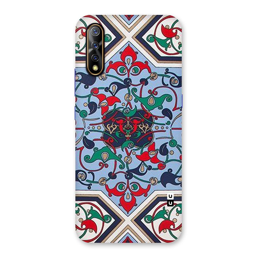 Multi Block Pattern Back Case for Vivo S1
