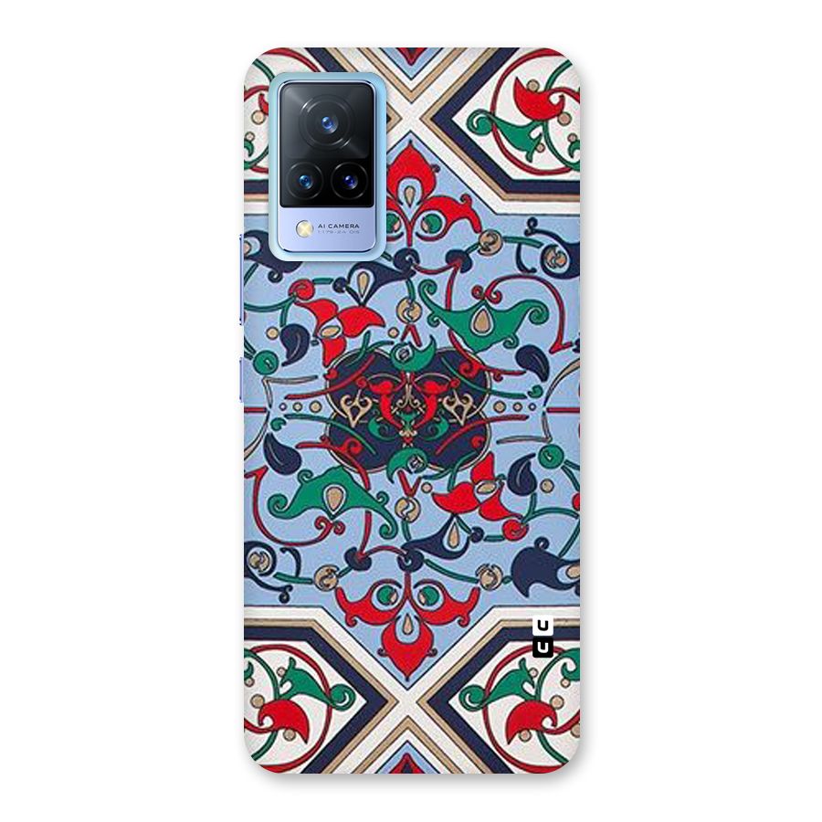 Multi Block Pattern Back Case for Vivo V21 5G