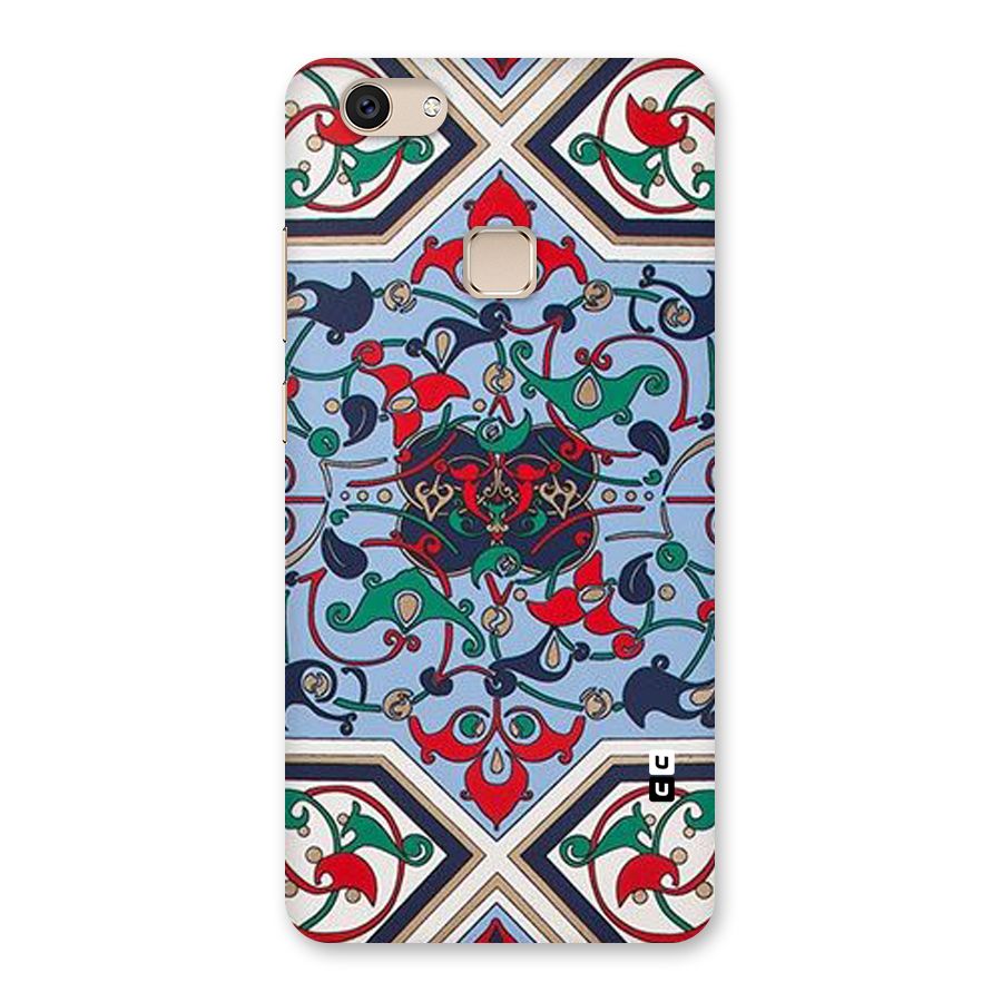 Multi Block Pattern Back Case for Vivo V7