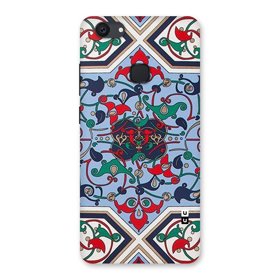 Multi Block Pattern Back Case for Vivo V7 Plus