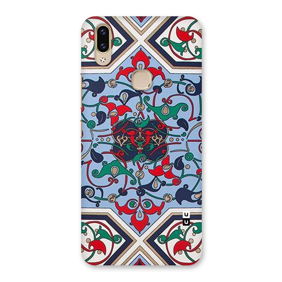 Multi Block Pattern Back Case for Vivo V9 Youth