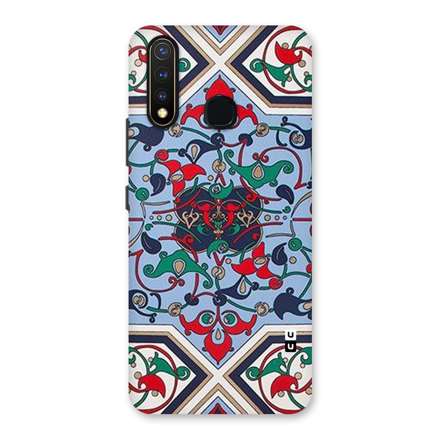 Multi Block Pattern Back Case for Vivo Y19