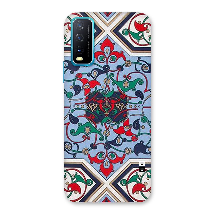 Multi Block Pattern Back Case for Vivo Y20