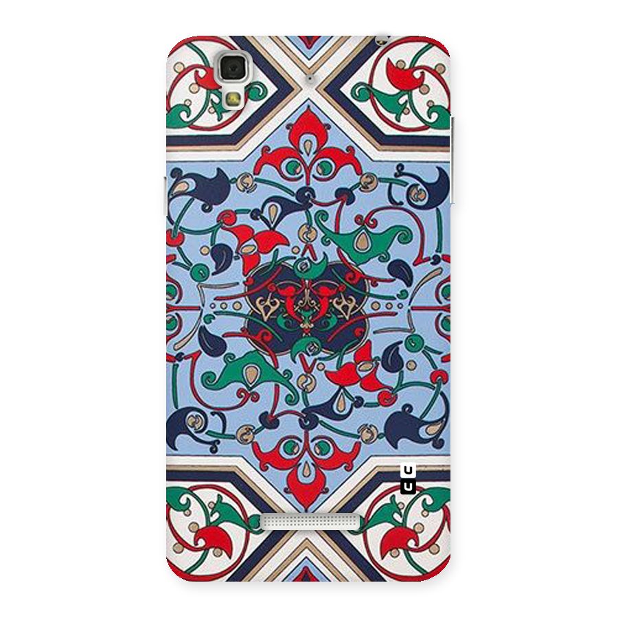 Multi Block Pattern Back Case for YU Yureka Plus