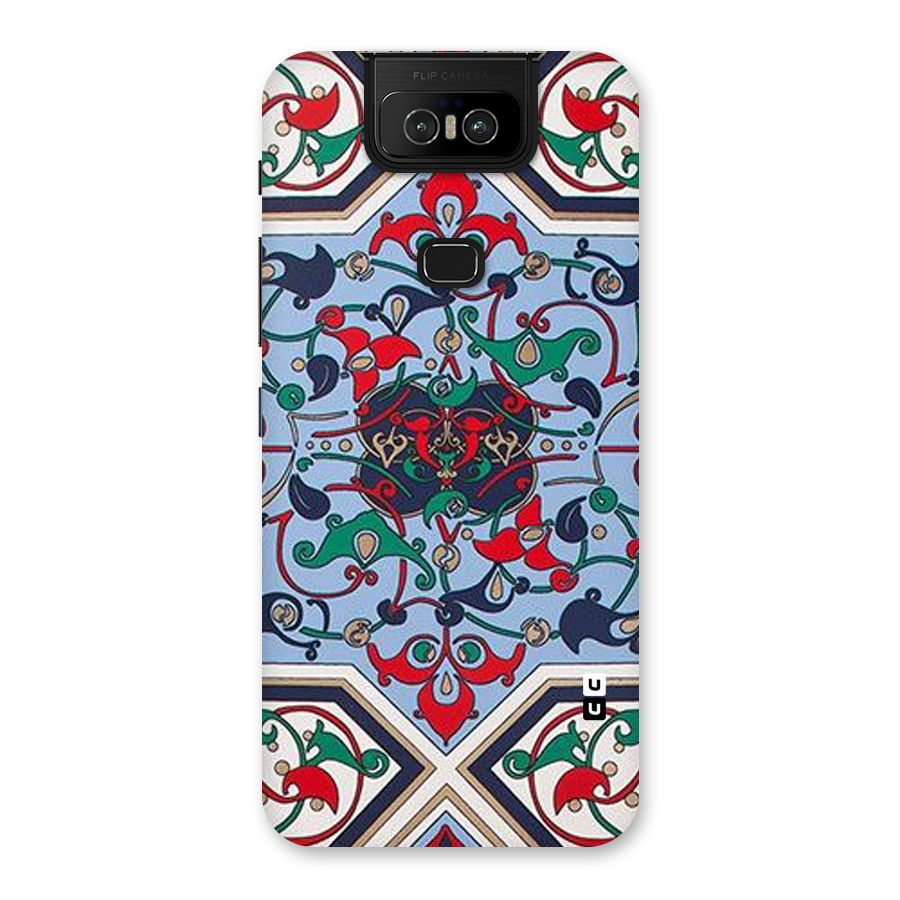 Multi Block Pattern Back Case for Zenfone 6z