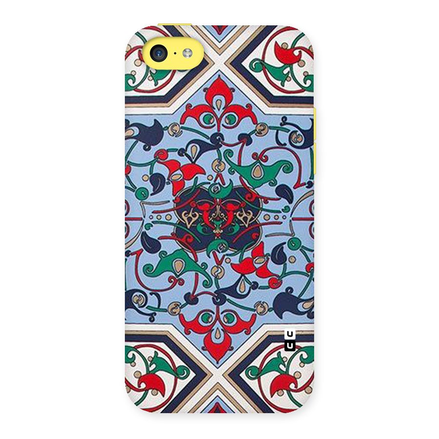 Multi Block Pattern Back Case for iPhone 5C