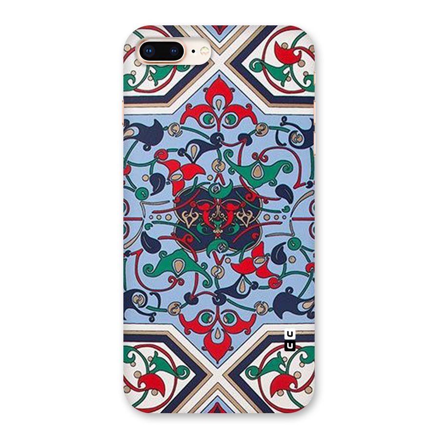 Multi Block Pattern Back Case for iPhone 8 Plus