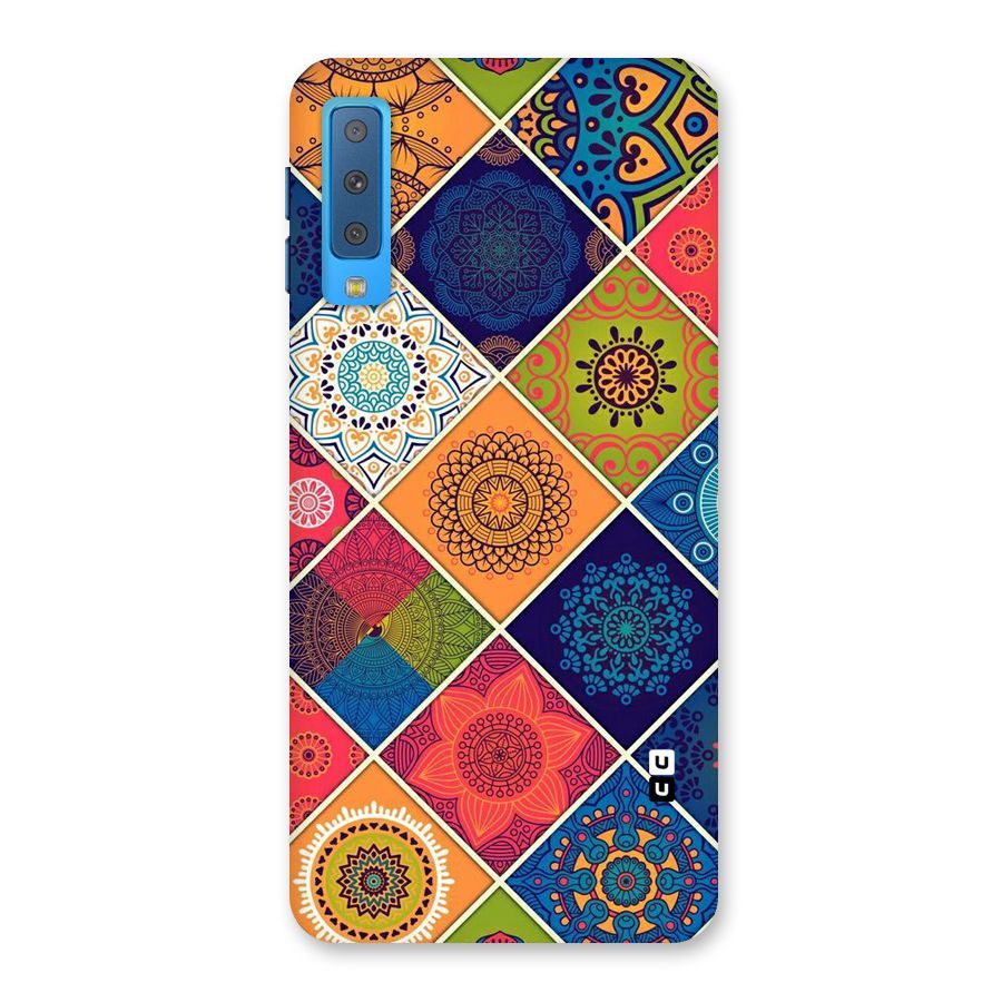 Multi Designs Back Case for Galaxy A7 (2018)