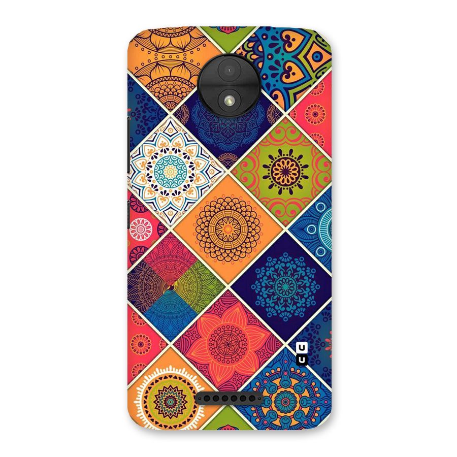 Multi Designs Back Case for Moto C