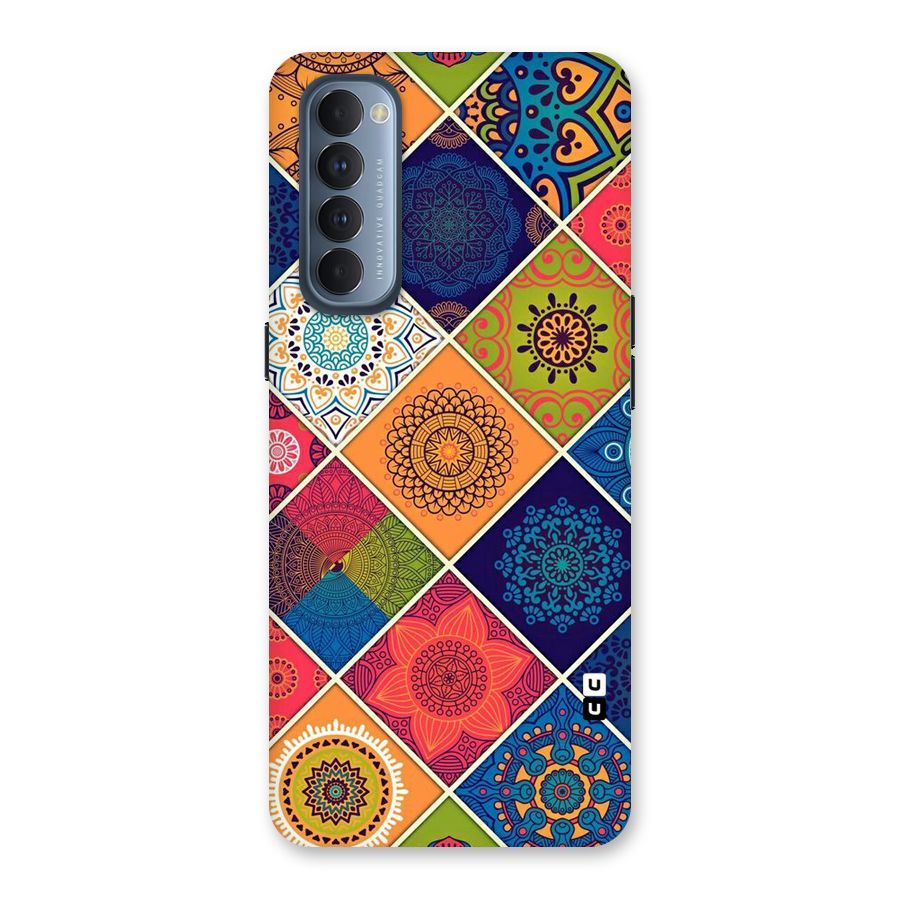 Multi Designs Back Case for Reno4 Pro