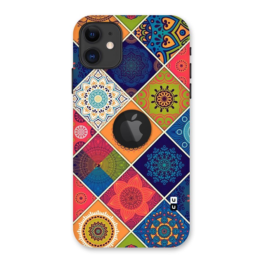 Multi Designs Back Case for iPhone 11 Logo Cut