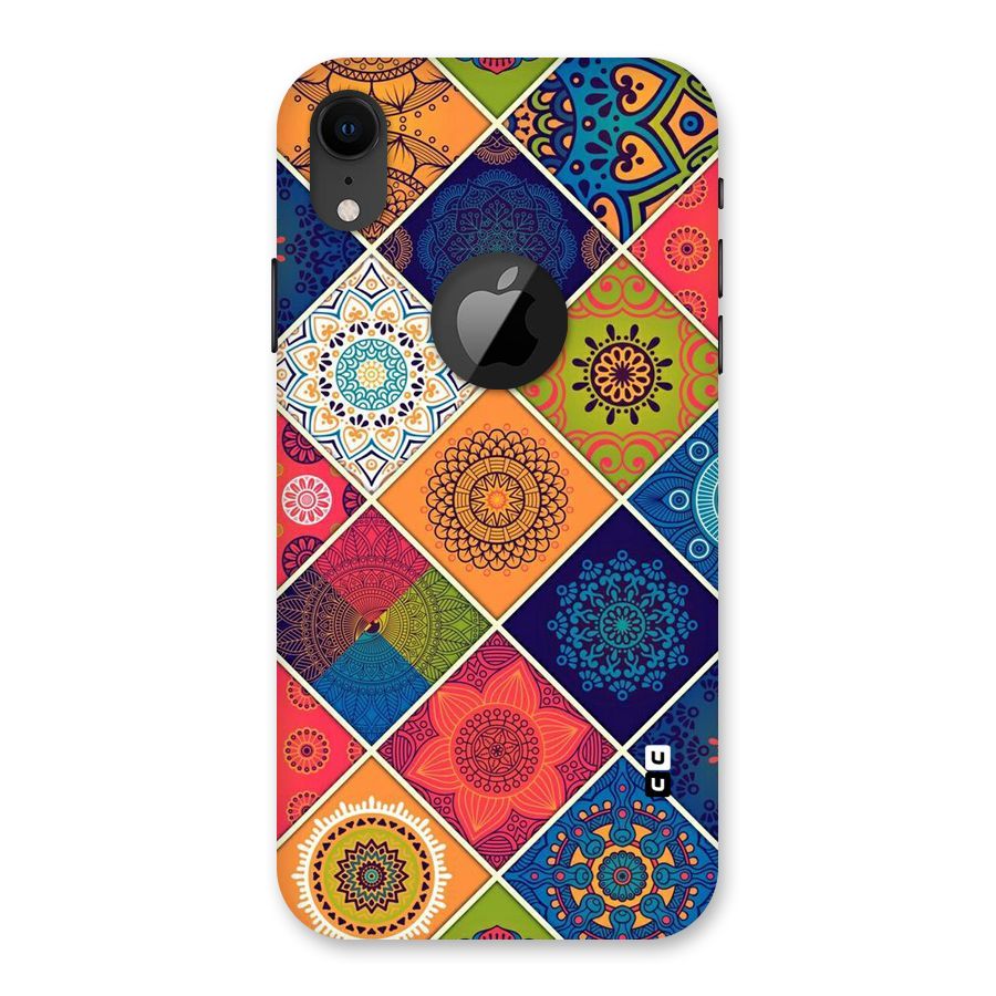 Multi Designs Back Case for iPhone XR Logo Cut