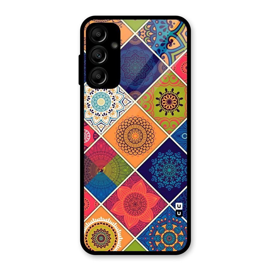 Multi Designs Glass Back Case for Galaxy A14 5G