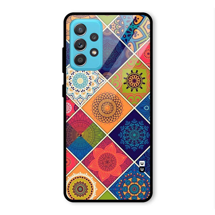 Multi Designs Glass Back Case for Galaxy A52