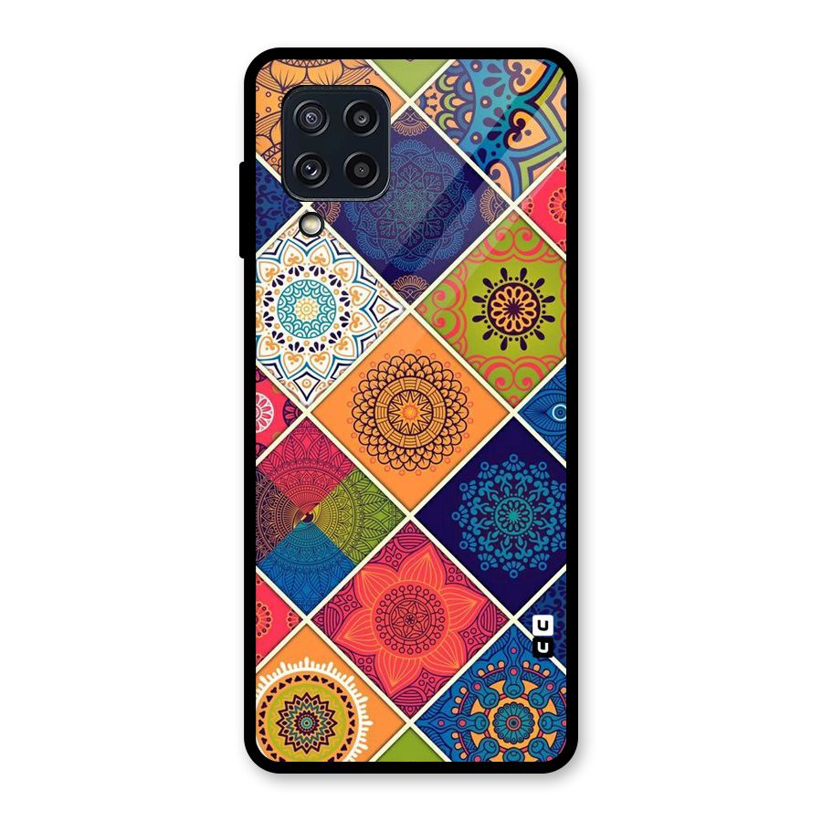 Multi Designs Glass Back Case for Galaxy M32