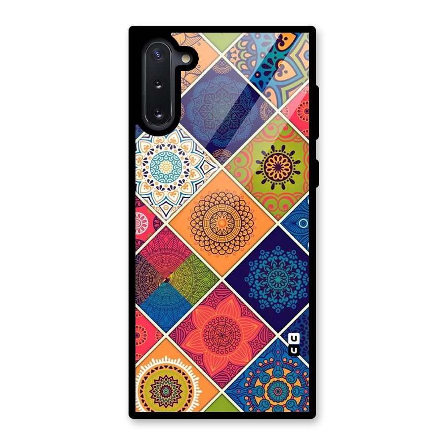 Multi Designs Glass Back Case for Galaxy Note 10