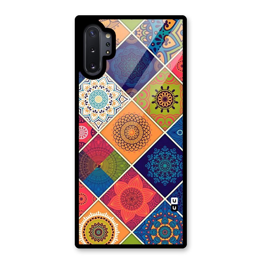 Multi Designs Glass Back Case for Galaxy Note 10 Plus