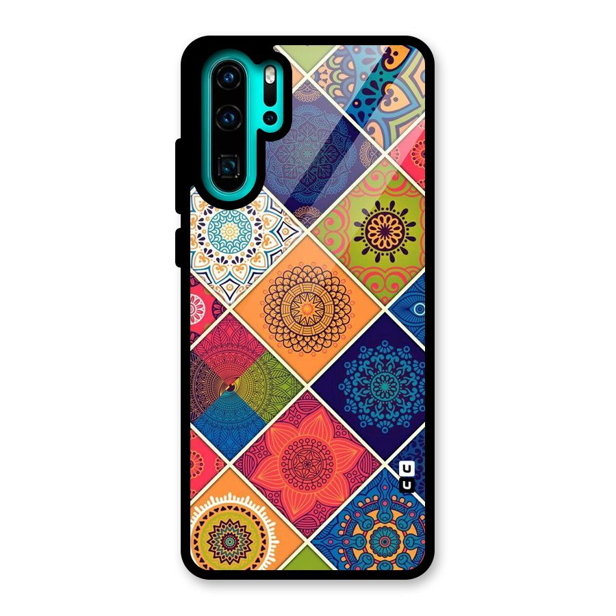 Multi Designs Glass Back Case for Huawei P30 Pro
