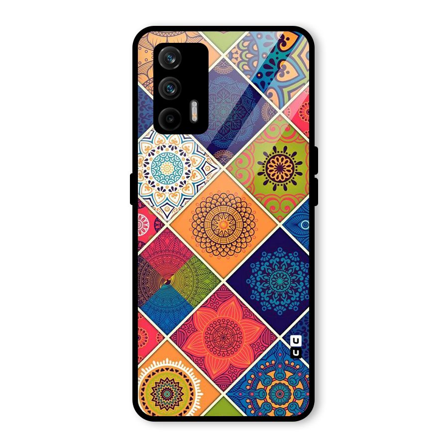Multi Designs Glass Back Case for Realme GT 5G