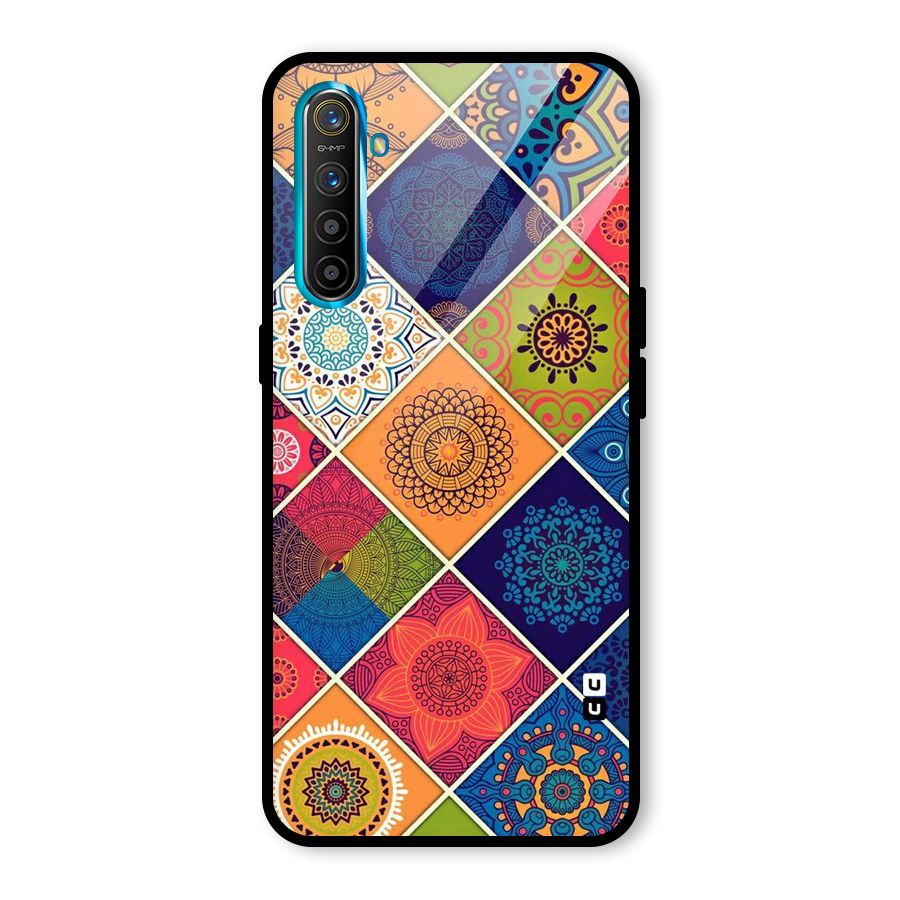 Multi Designs Glass Back Case for Realme X2