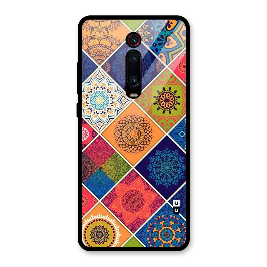 Multi Designs Glass Back Case for Redmi K20