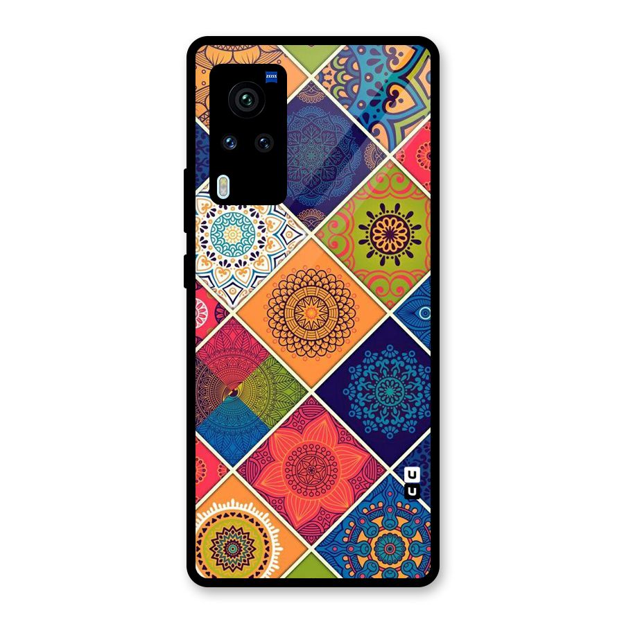 Multi Designs Glass Back Case for Vivo X60 Pro