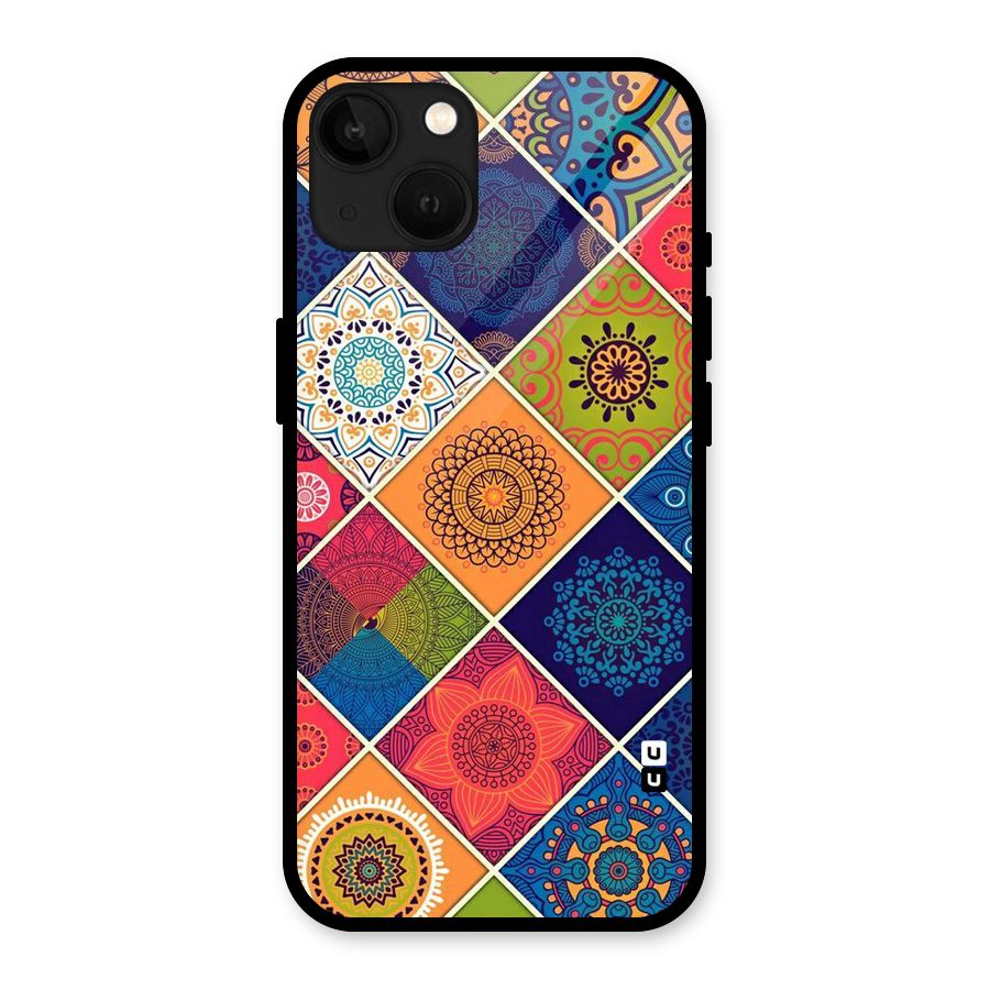 Multi Designs Glass Back Case for iPhone 13
