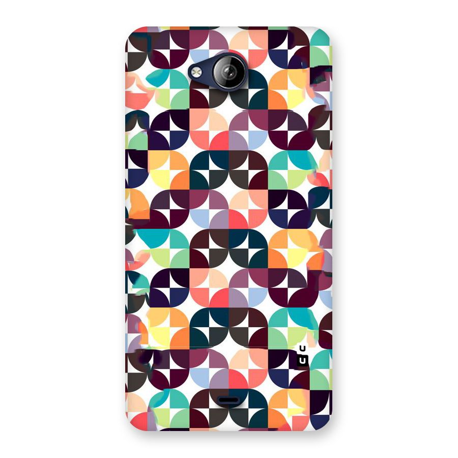 Multicolor Arc Back Case for Canvas Play Q355