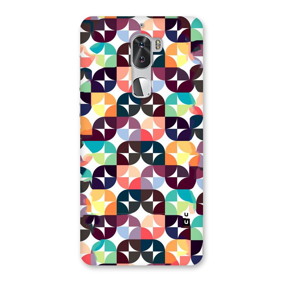 Multicolor Arc Back Case for Coolpad Cool 1