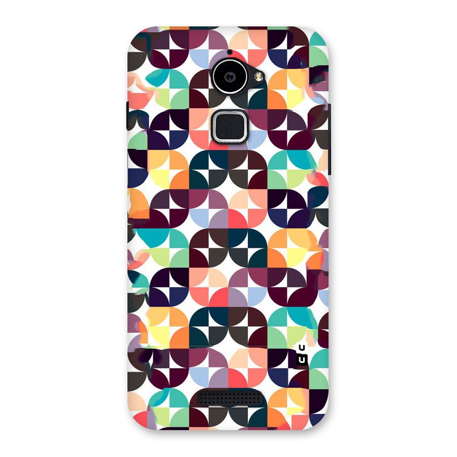 Multicolor Arc Back Case for Coolpad Note 3 Lite