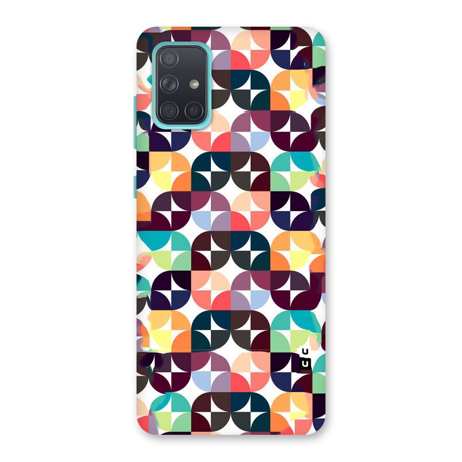 Multicolor Arc Back Case for Galaxy A71